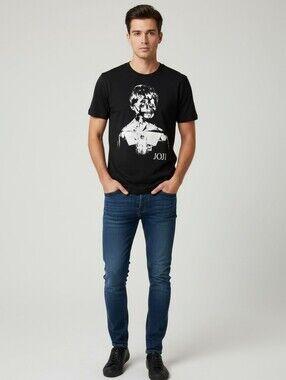 Official Joji Merch - Black Graphic Short Sleeve Tee